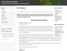 Tablet Screenshot of elazary.com